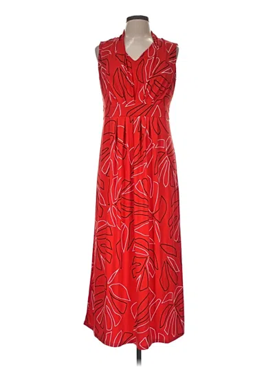 Pre-owned Chico's Casual Dress In Red