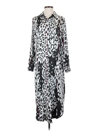 Pre-owned Chico's Casual Dress In Silver