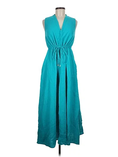 Pre-owned Chico's Casual Dress In Teal