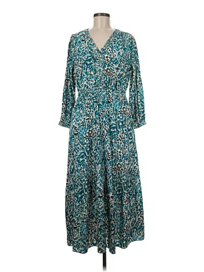 Pre-owned Chico's Casual Dress In Teal