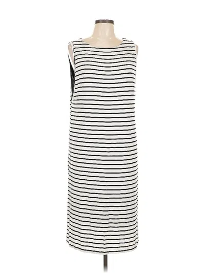 Pre-owned Chico's Casual Dress In White