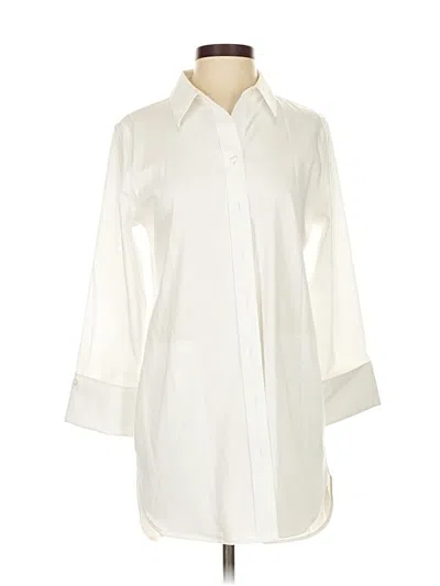 Pre-owned Chico's Casual Dress In White
