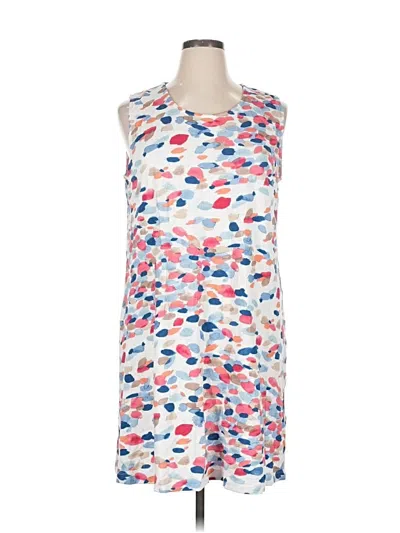 Pre-owned Chico's Casual Dress In White