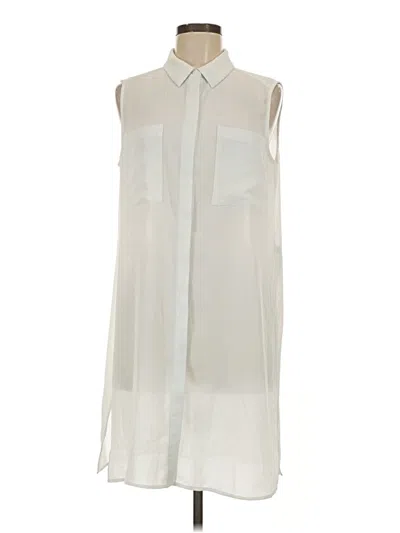 Pre-owned Chico's Casual Dress In White