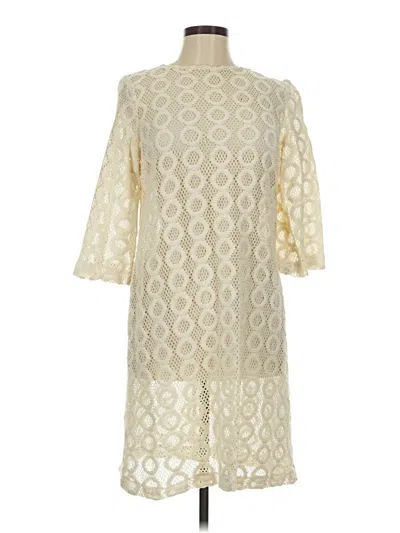 Pre-owned Chico's Casual Dress In White