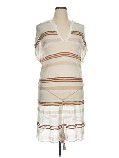 Pre-owned Chico's Casual Dress In White