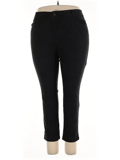 Pre-owned Chico's Casual Pants In Black