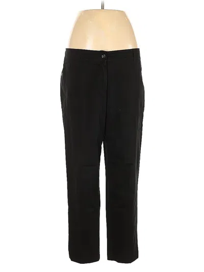 Pre-owned Chico's Casual Pants In Black