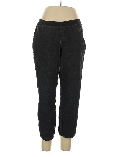 Pre-owned Chico's Casual Pants In Black