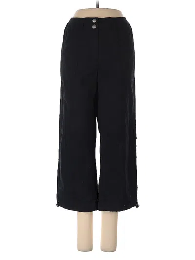 Pre-owned Chico's Casual Pants In Black