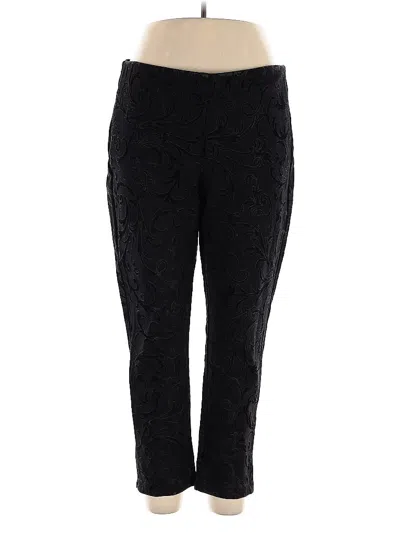 Pre-owned Chico's Casual Pants In Black
