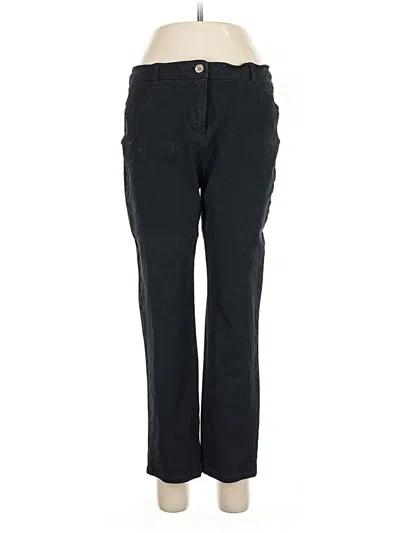 Pre-owned Chico's Casual Pants In Black