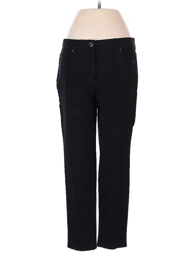 Pre-owned Chico's Casual Pants In Black