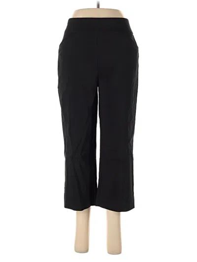 Pre-owned Chico's Casual Pants In Black