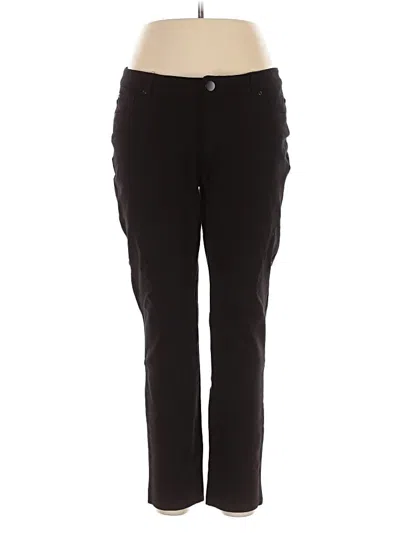 Pre-owned Chico's Casual Pants In Black
