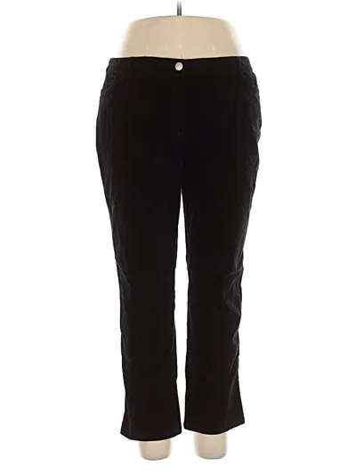 Pre-owned Chico's Casual Pants In Black