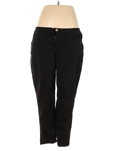 Pre-owned Chico's Casual Pants In Black