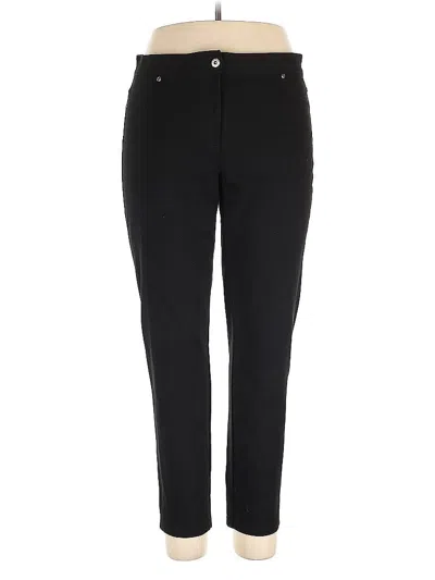 Pre-owned Chico's Casual Pants In Black