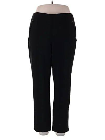 Pre-owned Chico's Casual Pants In Black
