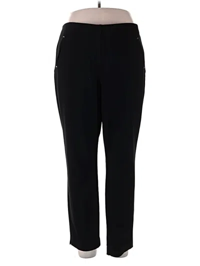 Pre-owned Chico's Casual Pants In Black