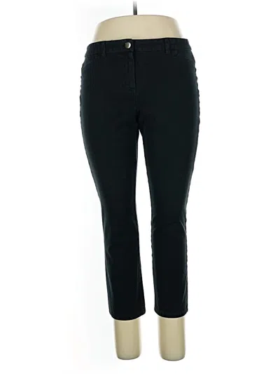 Pre-owned Chico's Casual Pants In Black