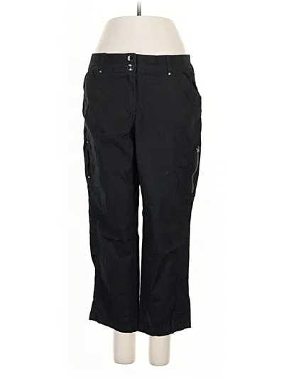 Pre-owned Chico's Casual Pants In Black
