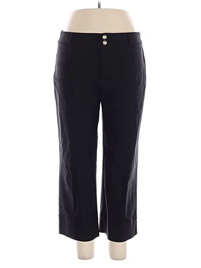 Pre-owned Chico's Casual Pants In Black