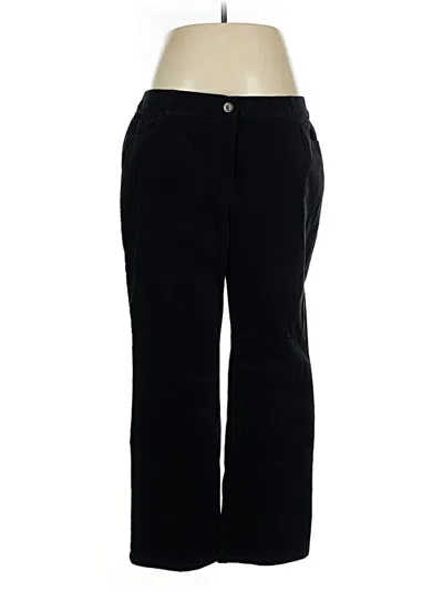 Pre-owned Chico's Casual Pants In Black
