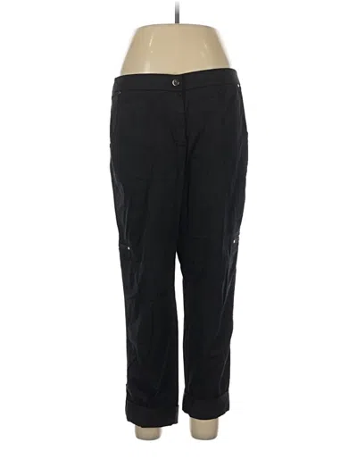 Pre-owned Chico's Casual Pants In Black