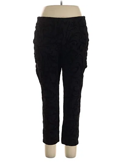 Pre-owned Chico's Casual Pants In Black