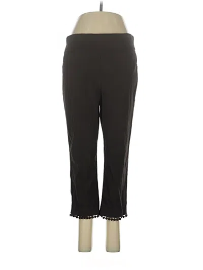 Pre-owned Chico's Casual Pants In Black