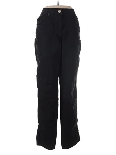 Pre-owned Chico's Casual Pants In Black
