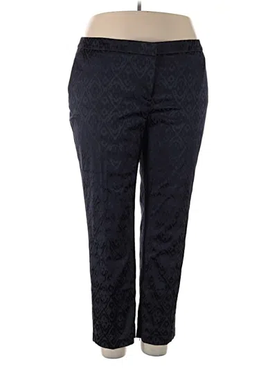 Pre-owned Chico's Casual Pants In Black