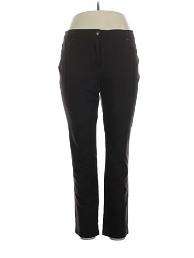 Pre-owned Chico's Casual Pants In Black