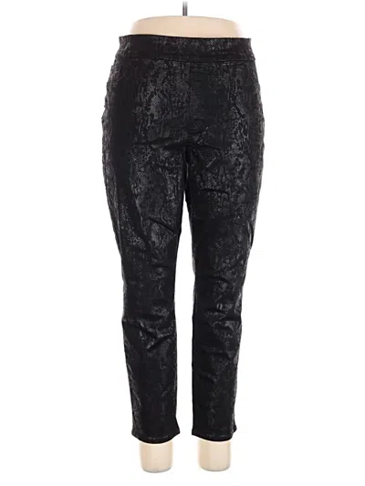 Pre-owned Chico's Casual Pants In Black