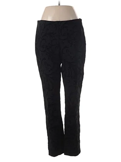 Pre-owned Chico's Casual Pants In Black