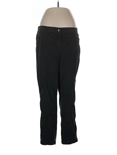 Pre-owned Chico's Casual Pants In Black