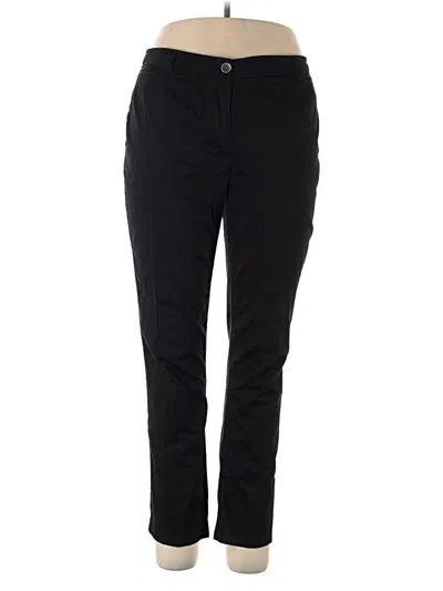 Pre-owned Chico's Casual Pants In Black