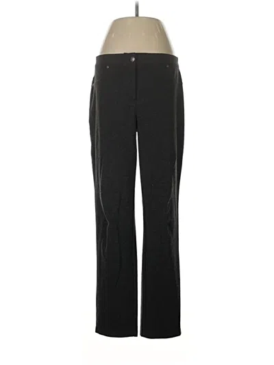 Pre-owned Chico's Casual Pants In Black