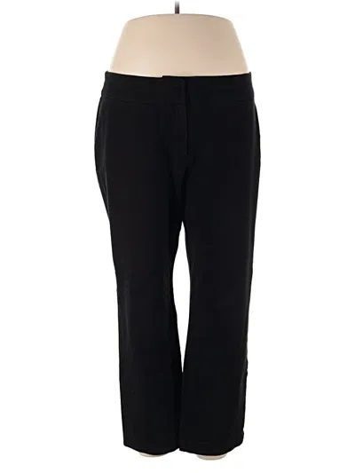 Pre-owned Chico's Casual Pants In Black