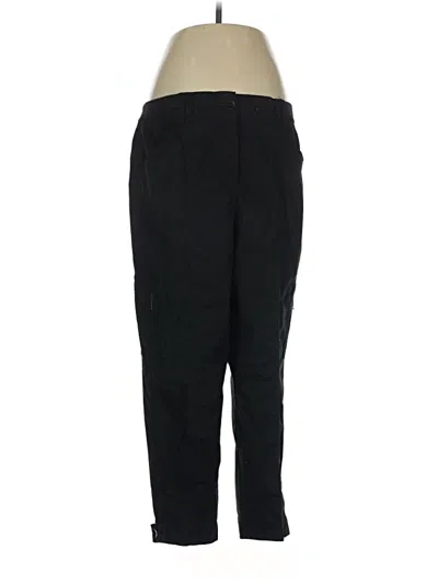 Pre-owned Chico's Casual Pants In Black