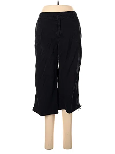 Pre-owned Chico's Casual Pants In Black