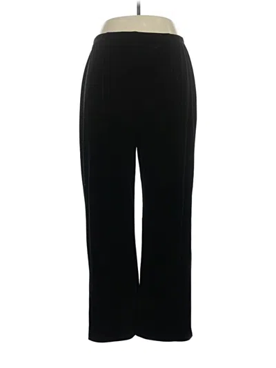 Pre-owned Chico's Casual Pants In Black