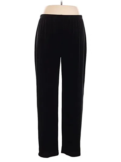 Pre-owned Chico's Casual Pants In Black