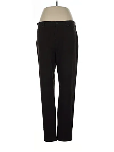 Pre-owned Chico's Casual Pants In Black