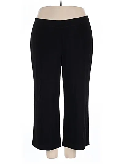 Pre-owned Chico's Casual Pants In Black
