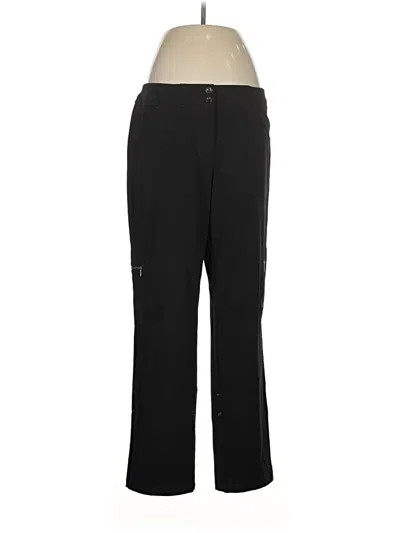 Pre-owned Chico's Casual Pants In Black