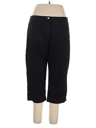 Pre-owned Chico's Casual Pants In Black