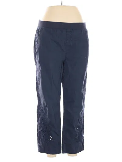 Pre-owned Chico's Casual Pants In Blue