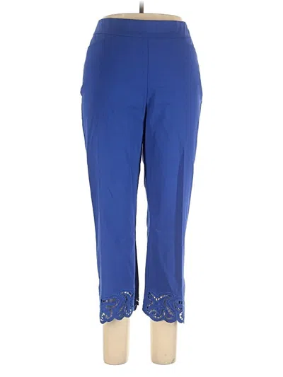 Pre-owned Chico's Casual Pants In Blue